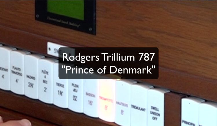 Rodgers shop trillium organ